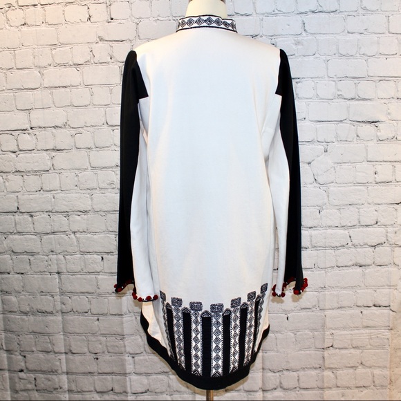 Talitha Moroccan-embroidery cotton-canvas tunic - Picture 2 of 6